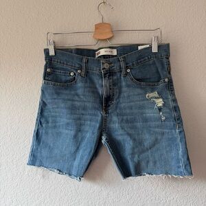 Levi's Women’s Blue Denim Cutoff Shorts